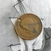 Монета - Великобритания - 1 пени | 1916г., снимка 2 - Нумизматика и бонистика - 28276934