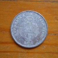 монети - Коста Рика, снимка 8 - Нумизматика и бонистика - 43926728