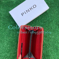 Червено портмоне Pinko кодSG47D, снимка 2 - Портфейли, портмонета - 44890390