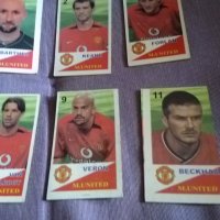 Футболни картички за албум на Манчестър Юнайтед-Реал М-Интер-Ювентус 2002година, снимка 3 - Футбол - 32973682