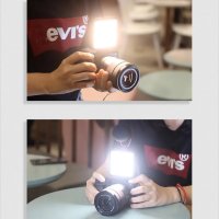 LED Видео Светлина / Преносимо Фотографско Осветление /  Акумулаторна Лампа , снимка 1 - Светкавици, студийно осветление - 43093152