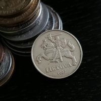 Монета - Литва - 50 цента | 1997г., снимка 2 - Нумизматика и бонистика - 28621027