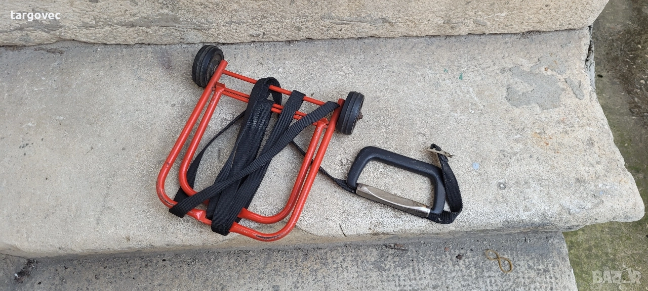 малка сгъваема ръчна количка за багаж, снимка 1