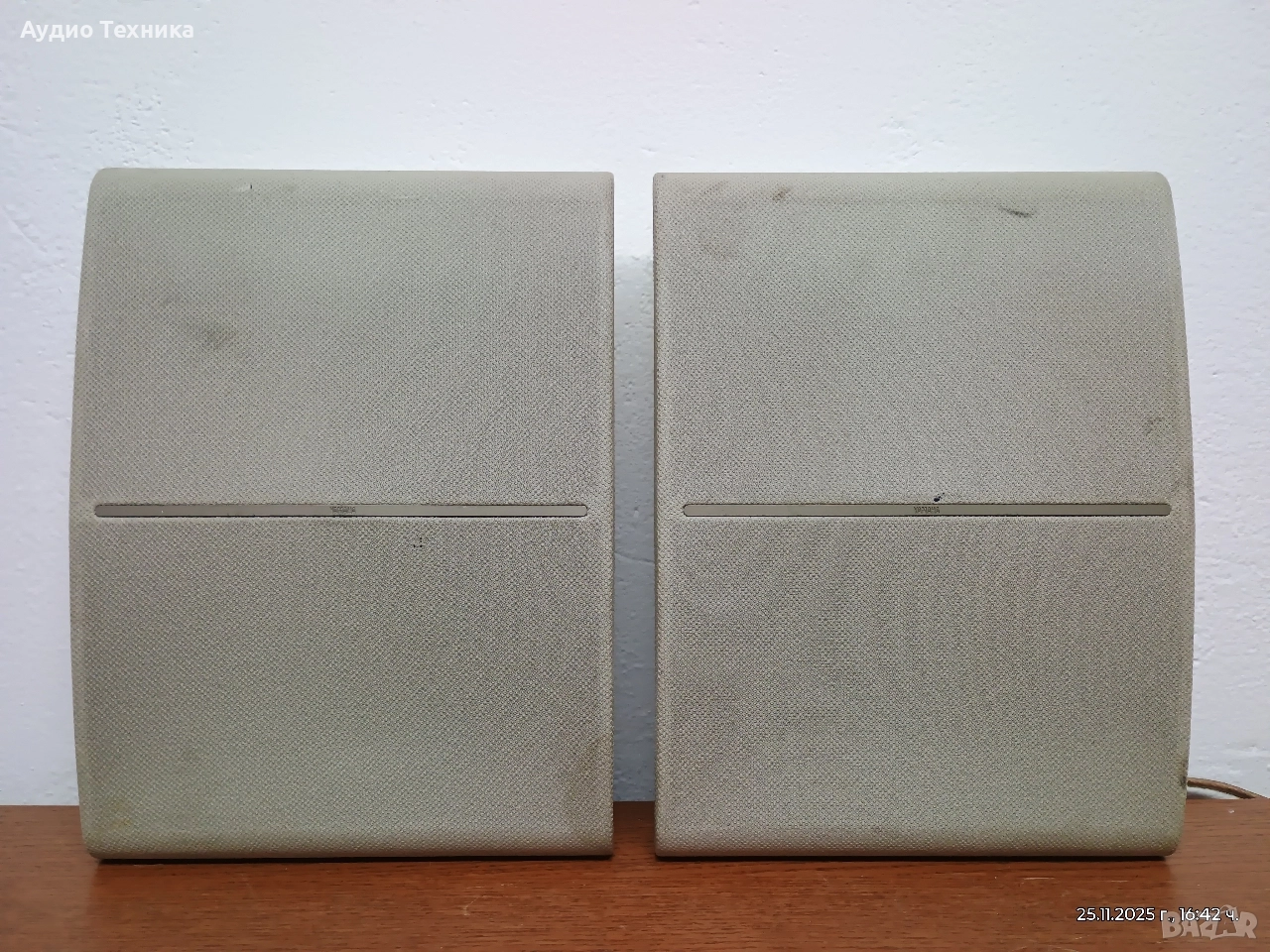 Двулентови супер компактни тонколони YAMAHA NS-E80. Изпращам видео. , снимка 1
