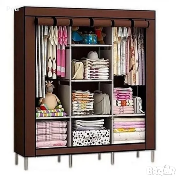 ПРОМОЦИЯ!!! Спален гардероб с цип и 3 разделения, снимка 1