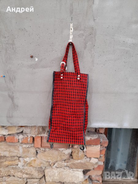 Стара чанта на колела, снимка 1
