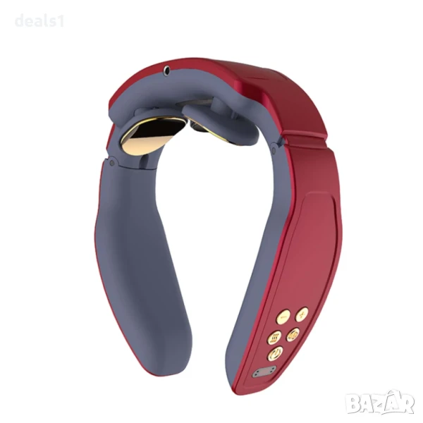 Електрически Масажор за шия/рамене Термо функция 4 режима и 15 нива на интензивност, снимка 1