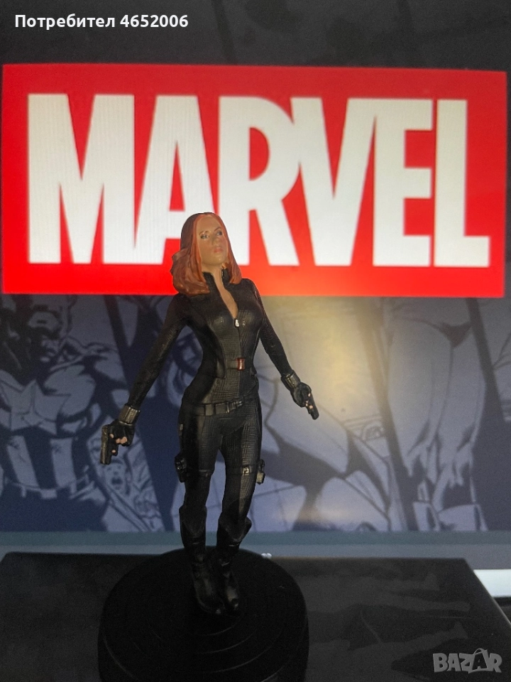 🔥 Оригинална фигурка Black Widow – Marvel • Детайлна изработка • Топ състояние, снимка 1