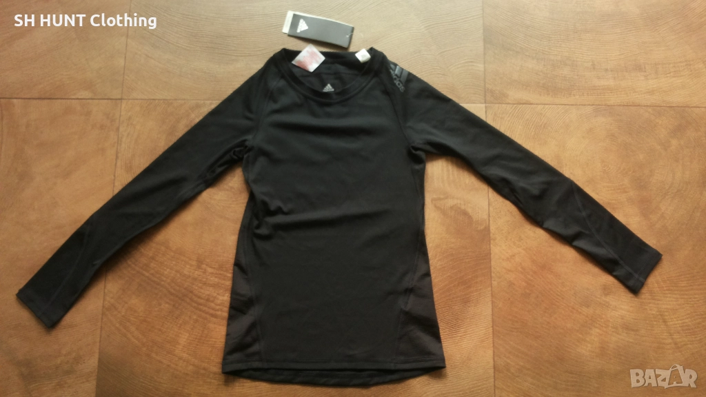 Adidas TECHFIT Thermo Kids Размер 9-10 г / 140 см детска термо блуза 24-63, снимка 1