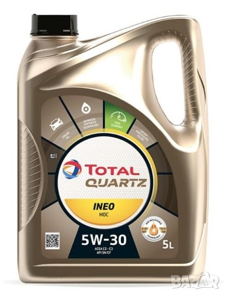 Масло TOTAL QUARTZ INEO MDC 5W30 5л , снимка 1