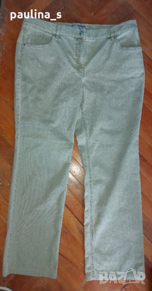 Зелени еластични дънки "Zerres" / голям размер , снимка 1