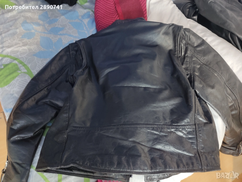 Продавам   мъжко яке от естествена кожа размер L, снимка 1
