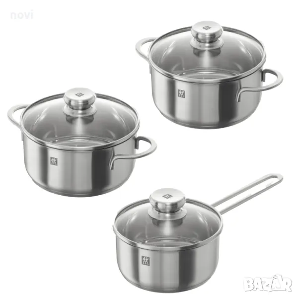 Zwilling Nova, комплект от 3 части с капак, снимка 1