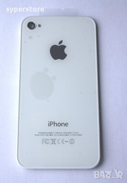 Заден капак за iPhone 4G бял Високо качество Housing Cover, снимка 1