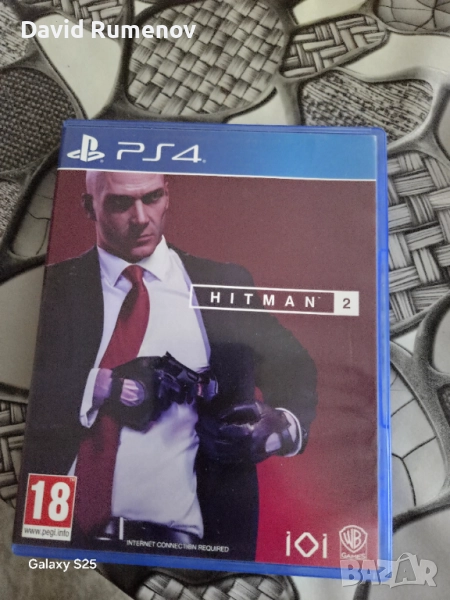 Hitman 2 ps4. Диска няма нито една драскотина!, снимка 1
