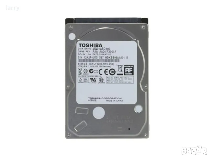 HDD за лаптоп 1TB Toshiba 5400 8MB MQ01ABD100 SATA3 (втора употреба), снимка 1