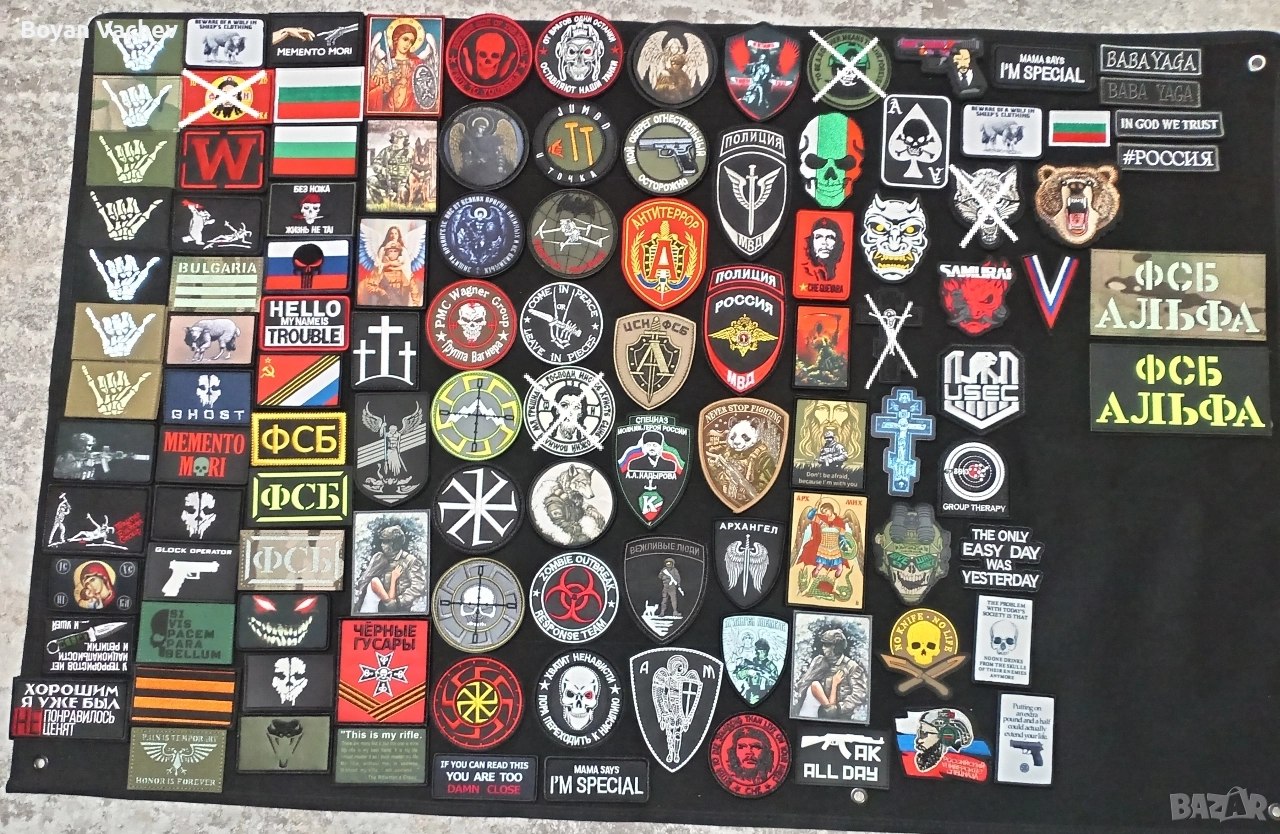 Ново зареждане военни/тактически велкро нашивки , снимка 1