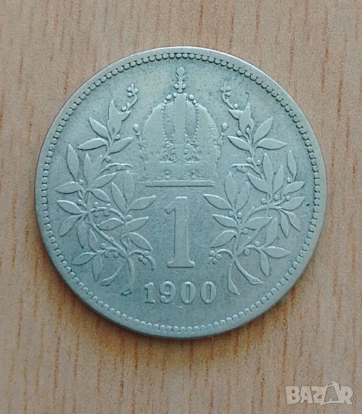 1 крона 1900 г Австрия , снимка 1