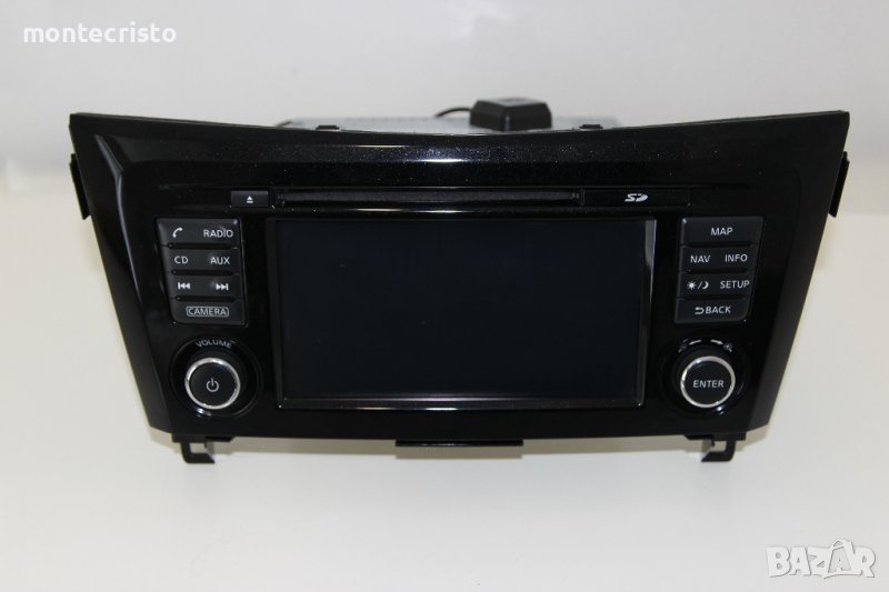 CD RADIO AUX SD CARD Навигация Nissan Qashqai J11 (2014-2017г.) 7513750271 / 7 513 750 271, снимка 1