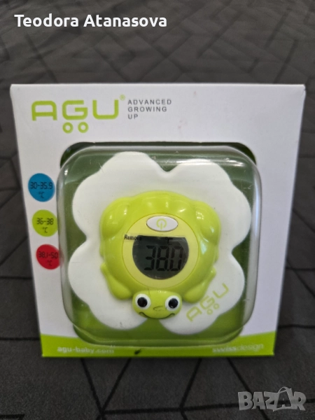Термометър за вана AGU Froggy TB4, снимка 1
