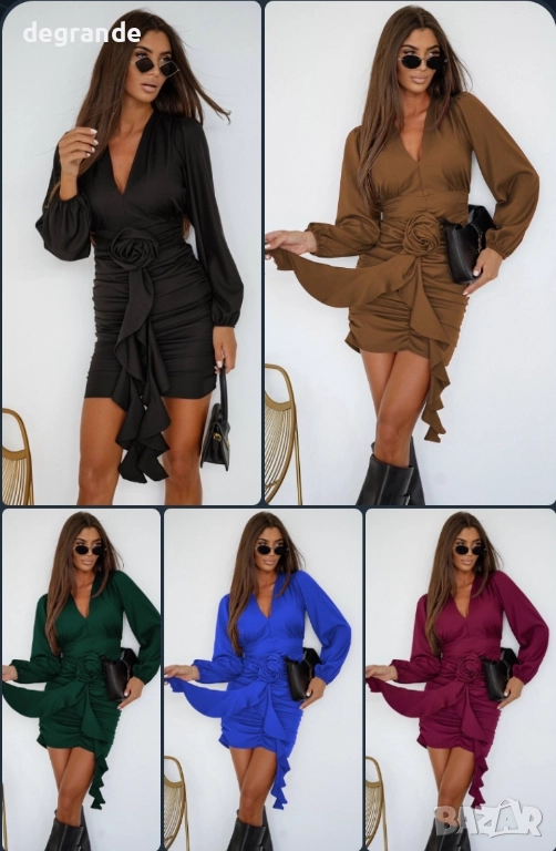 Елегантна дамска рокля, снимка 1