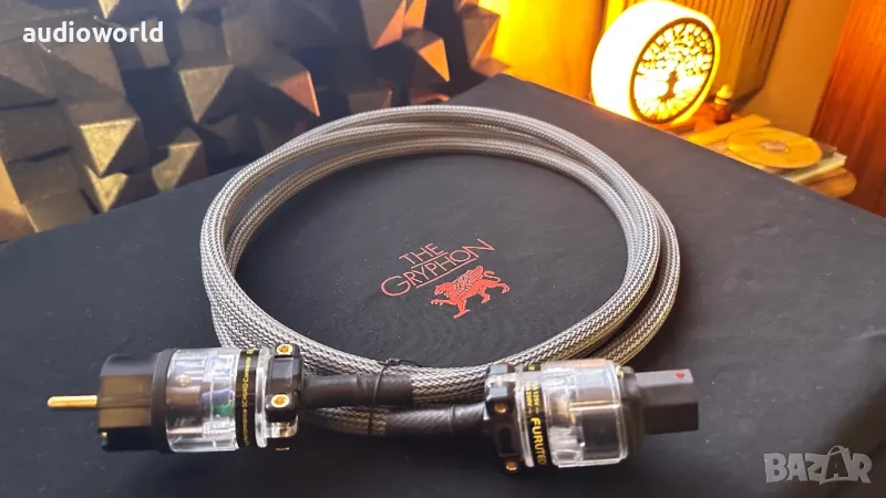 🅰🆄🅳🅸🅾🅿🅷🅸🅻🅴* Захранващ кабел, power cord, BLACK NOISE, 2,5m, снимка 1