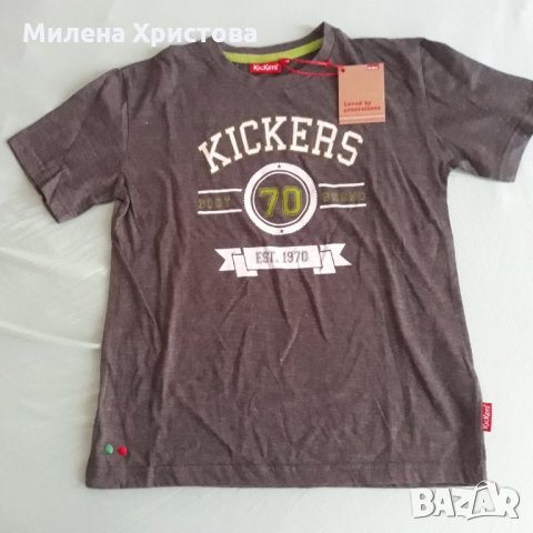 Намалена цена 9лв  р-р 9 -10 г тениска KICKERS , снимка 1