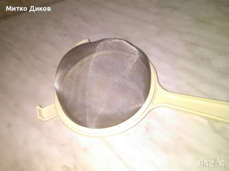 Цедка сито нова фи 17мм пластмаса и метал, снимка 1