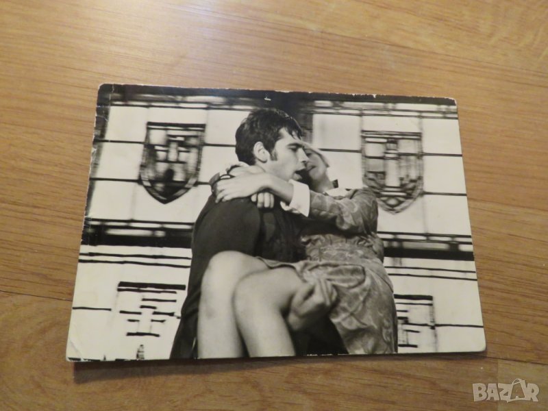 стара картичка, стара снимка Стефан Данаилов от филма ,, Черните ангели,, - 70те години ., снимка 1