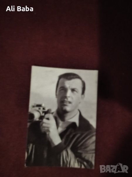 Картичка/снимка австрийския скиор и артист Тони Зайлер , снимка 1