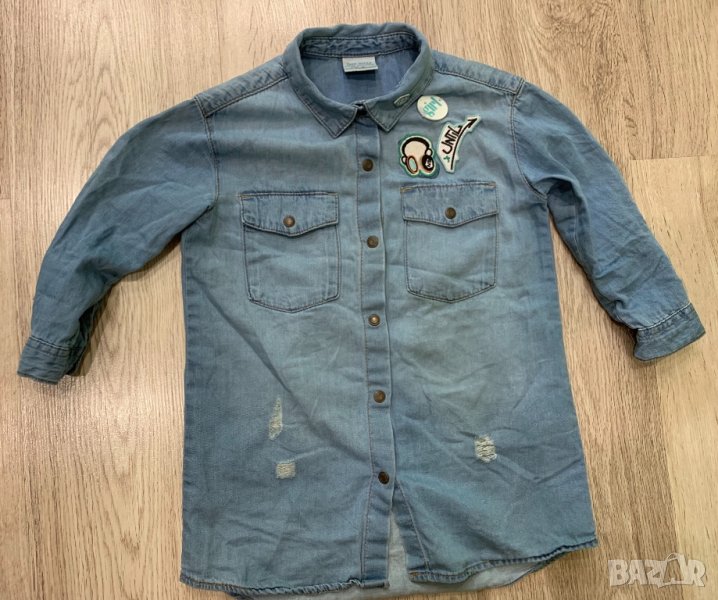 Zara нова детска риза 3-4г 104см, снимка 1