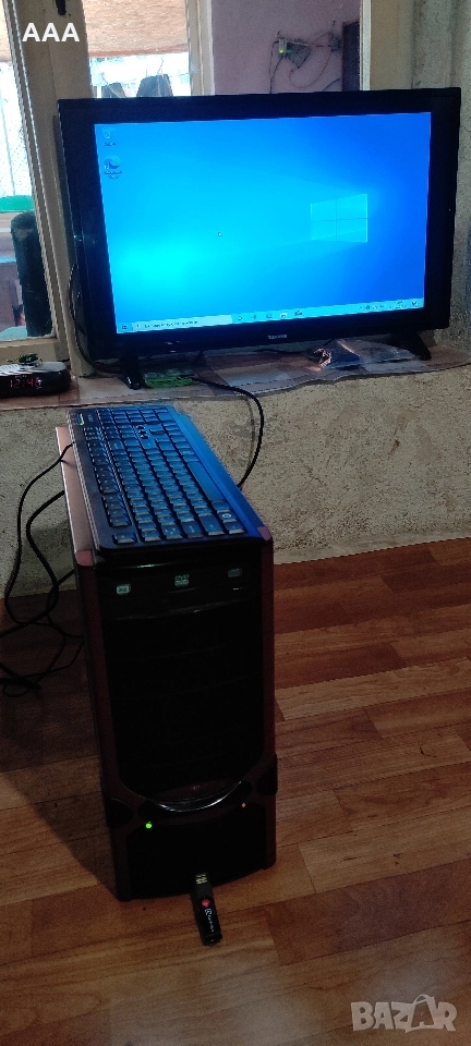 двуядрен интел за ремонт или части, снимка 1