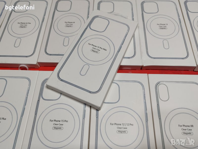 Acrylic Magsafe Case iPhone 13/13 Pro/Pro Max,14/14 Pro/Pro Max ,15/15 Pro/Pro Max,15 Plus,XS,XR, снимка 1