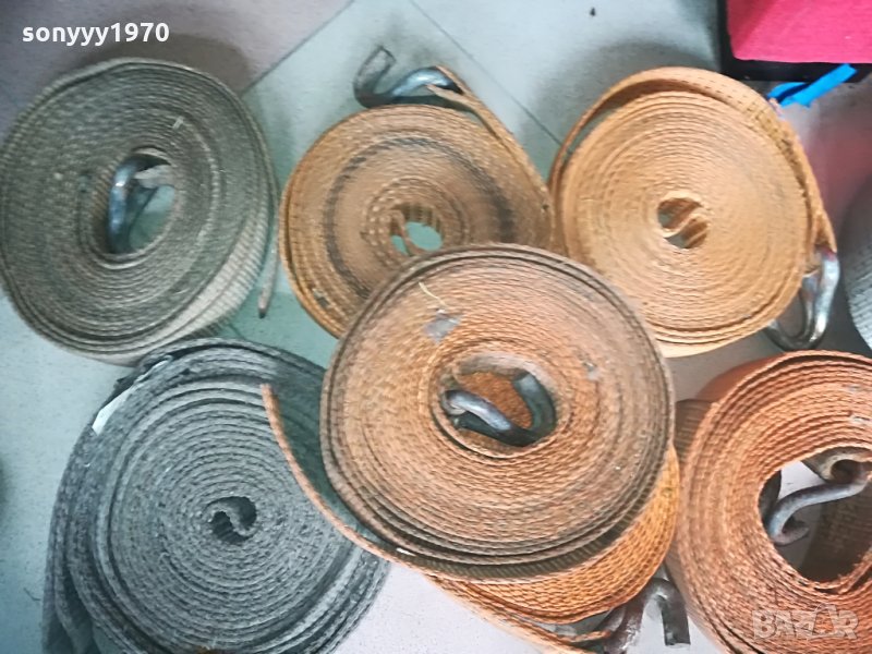 ТИР-Колани 9 метра-от тир-яки и здрави за бита или теглене, снимка 1