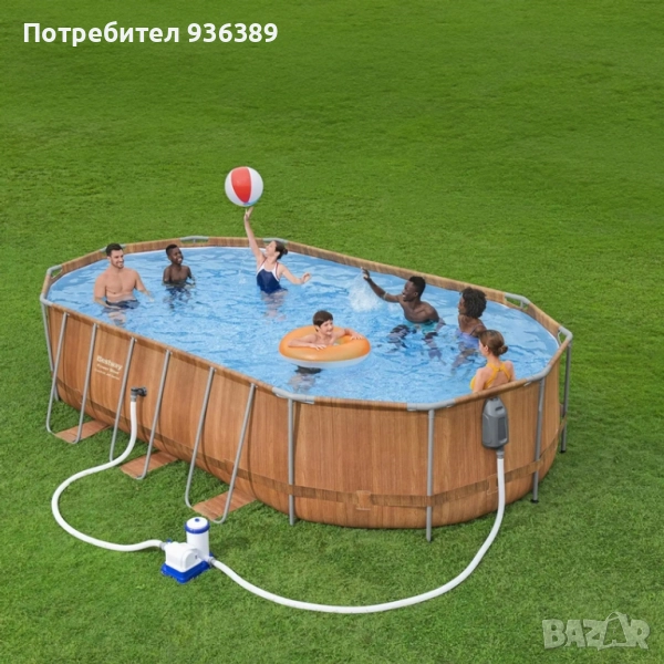 БАСЕЙН 610X366X122СМ Bestway, снимка 1