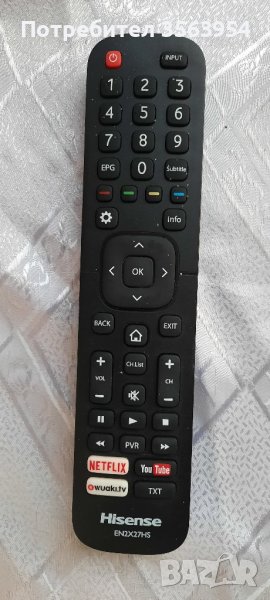 Оригинално дистанционно Hisense EN2X27HS, снимка 1