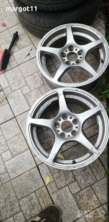 4бр.ал джанти 15 цола 5*100 за VW АУДИ СЕАТ има втулки за Тойота, снимка 1