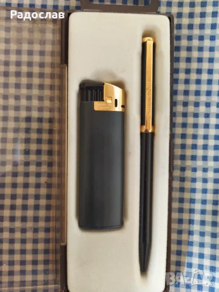 Koh-i-Noor стар комплект химикалка и запалка , снимка 1