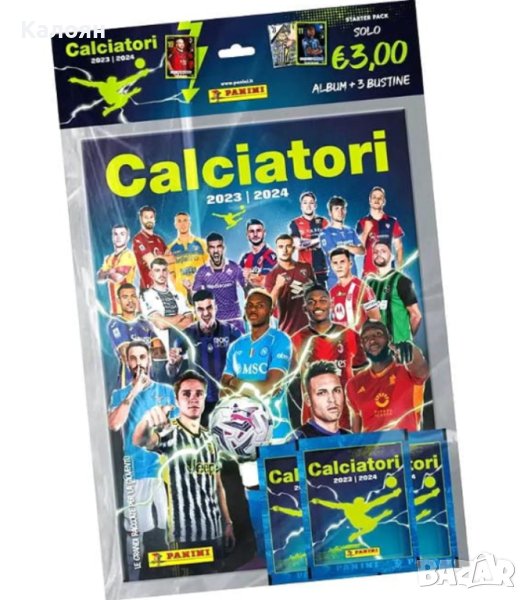 Албум за стикери Calciatori 2024 (Италианското първенство сезон 2023/2024) (Панини), снимка 1