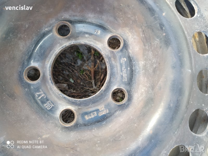 Продавам един  брой метална джанти за Опел Астра , снимка 1