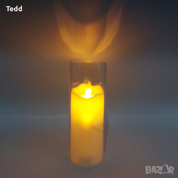 Коледни светещи LED свещи, снимка 1