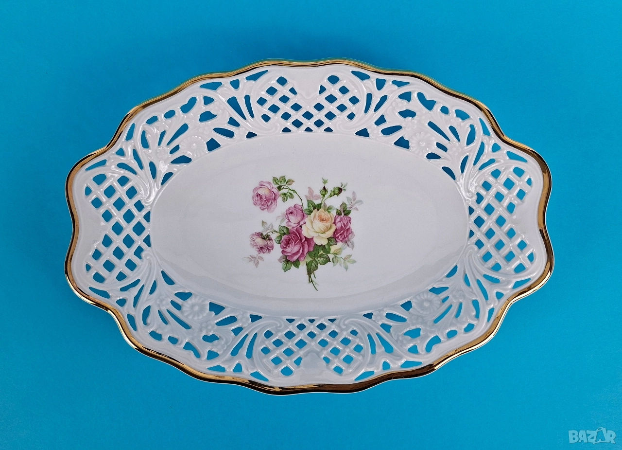 Ажурна фруктиера - Schumann Arzberg, снимка 1