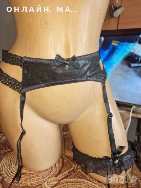 Колан жартиер  имитация кожа COLLETTE  COLLECTION/M + подарък , снимка 1