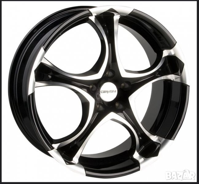 4бр гуми + 18"джанти Carmani-CA-4-Deepnex 5х112, 5х114,3, 5х110 J-8.5 ET 35 централен отвор 72мм, снимка 1