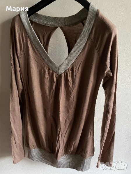 Дамска елегантна блуза с гол гръб, снимка 1