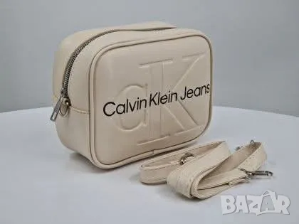 дамска кожена чанта calvin klein jeans , снимка 1