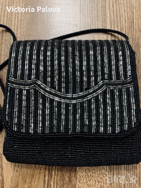 Прекрасна чанта с мъниста, снимка 1