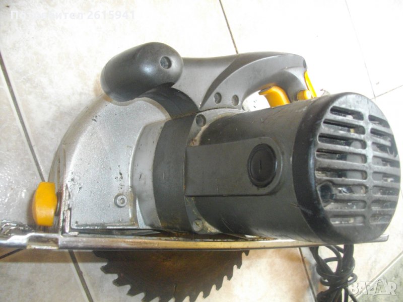 2000 Вата-ф235мм-Ръчен Циркуляр-голям-Реже до 86 мм-Добър-Ideal M1Y235, снимка 1