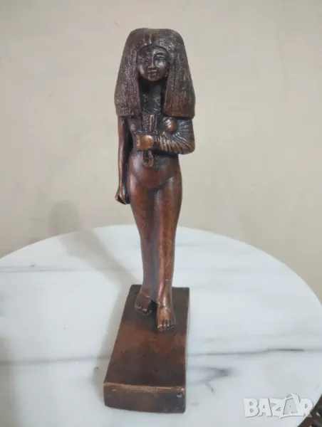 Бронзова статуетка-Клеопатра, снимка 1