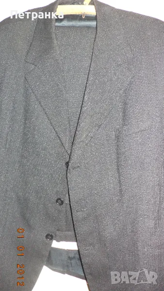 На вашето внимание - НОВ светло кафяв костюм, снимка 1